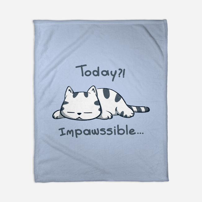 Is Impawssible-None-Fleece-Blanket-sebasebi