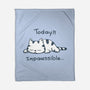 Is Impawssible-None-Fleece-Blanket-sebasebi