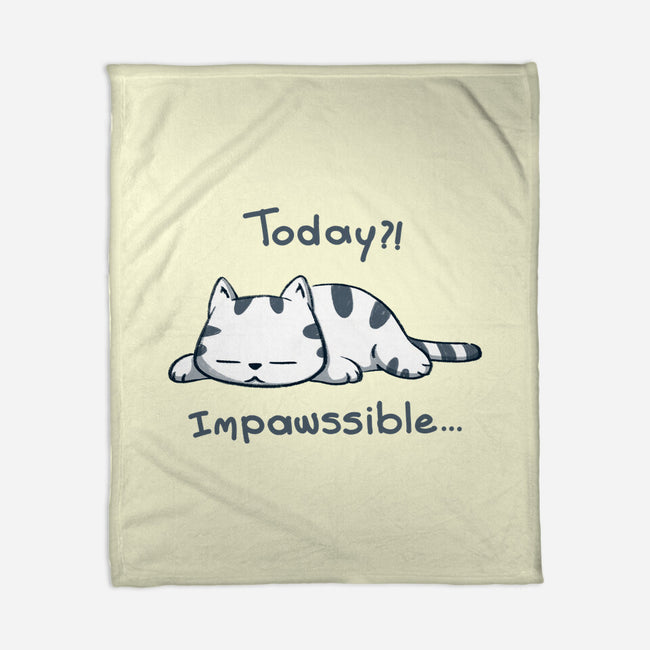 Is Impawssible-None-Fleece-Blanket-sebasebi