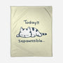 Is Impawssible-None-Fleece-Blanket-sebasebi