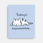 Is Impawssible-None-Stretched-Canvas-sebasebi