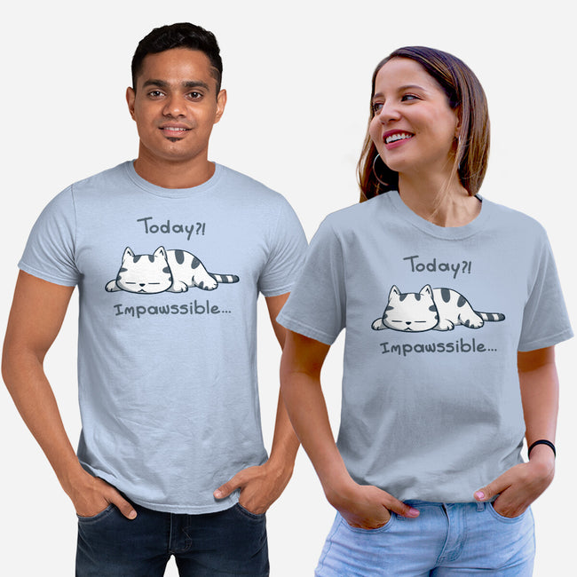 Is Impawssible-Unisex-Basic-Tee-sebasebi