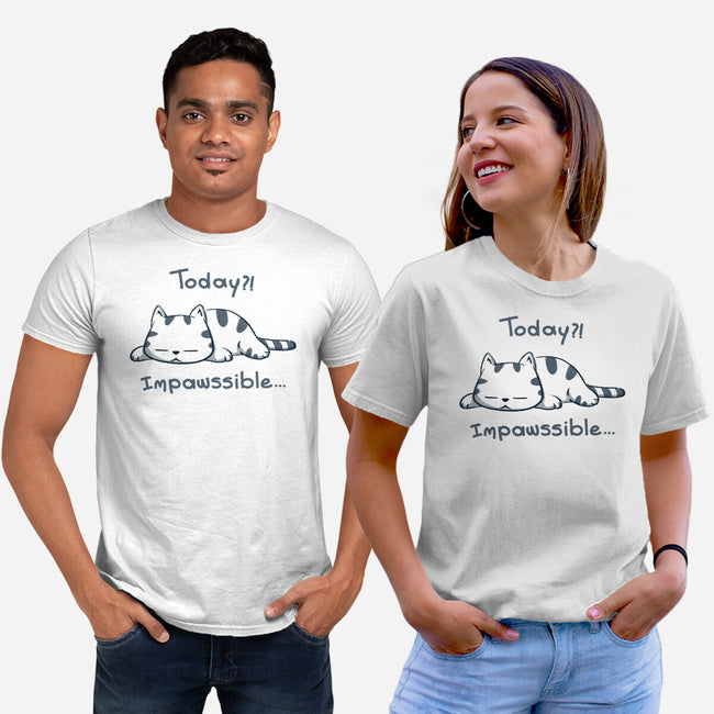 Is Impawssible-Unisex-Basic-Tee-sebasebi