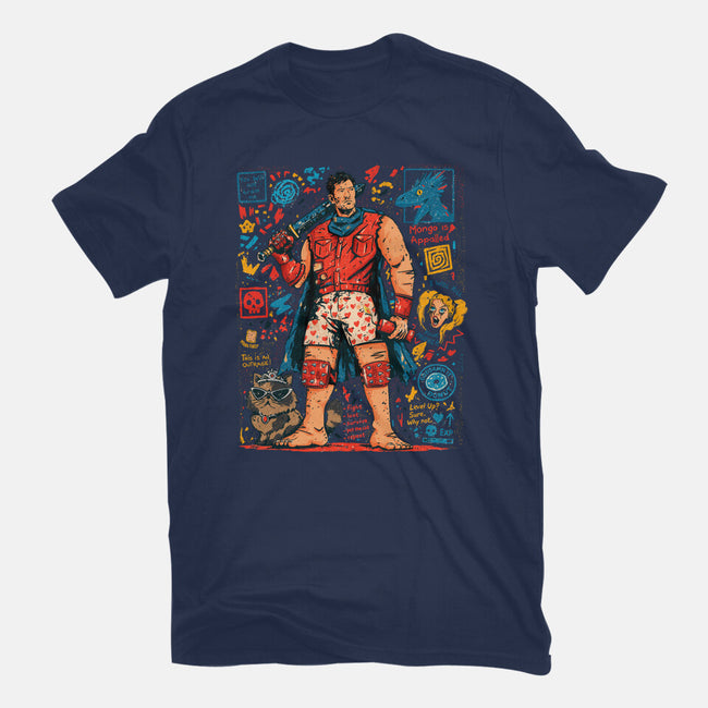 Fight Loot Survive Repeat-Mens-Heavyweight-Tee-sebasebi