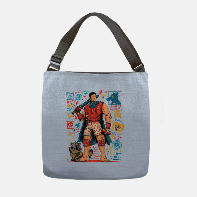 Fight Loot Survive Repeat-None-Adjustable Tote-Bag-sebasebi