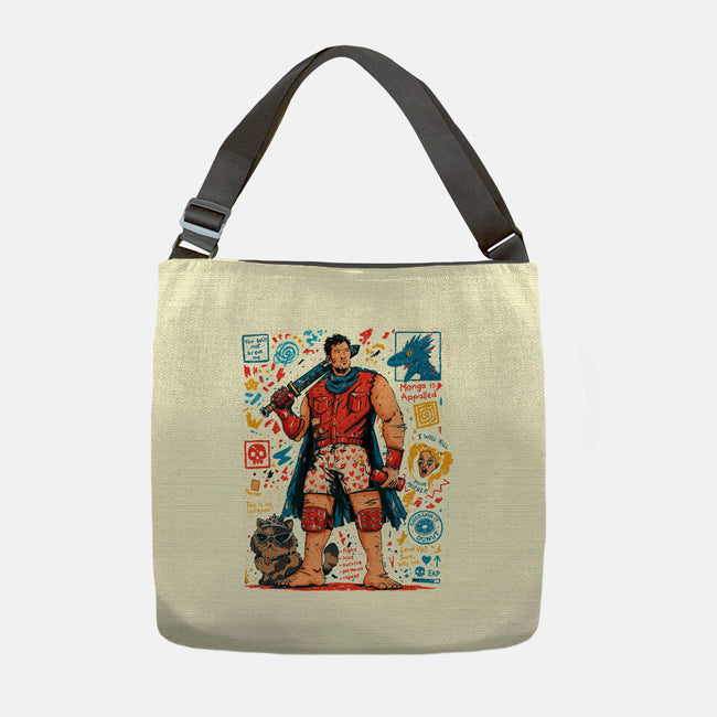 Fight Loot Survive Repeat-None-Adjustable Tote-Bag-sebasebi