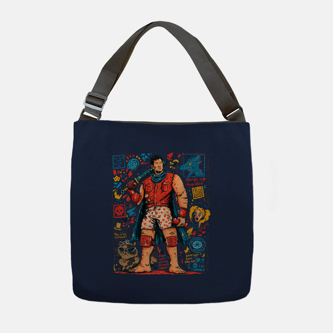 Fight Loot Survive Repeat-None-Adjustable Tote-Bag-sebasebi