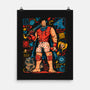 Fight Loot Survive Repeat-None-Matte-Poster-sebasebi