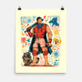 Fight Loot Survive Repeat-None-Matte-Poster-sebasebi