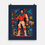 Fight Loot Survive Repeat-None-Matte-Poster-sebasebi