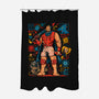 Fight Loot Survive Repeat-None-Polyester-Shower Curtain-sebasebi