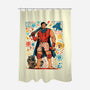 Fight Loot Survive Repeat-None-Polyester-Shower Curtain-sebasebi