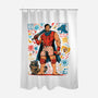 Fight Loot Survive Repeat-None-Polyester-Shower Curtain-sebasebi