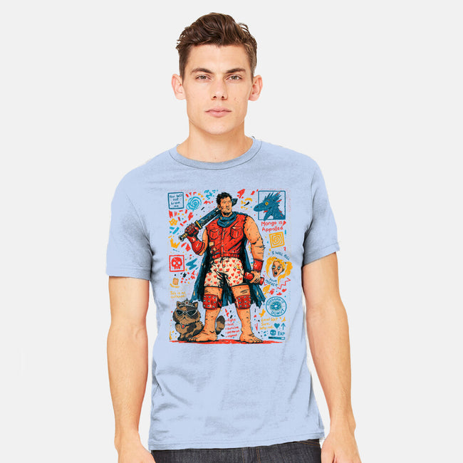 Fight Loot Survive Repeat-Mens-Heavyweight-Tee-sebasebi