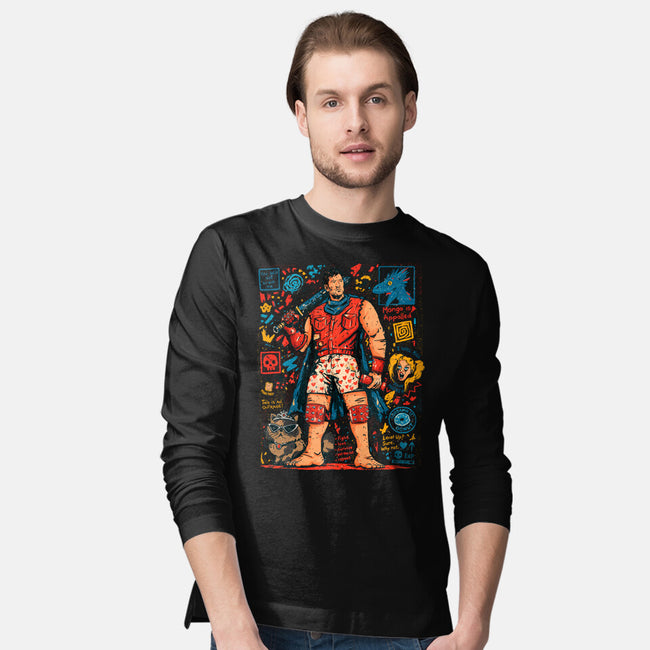 Fight Loot Survive Repeat-Mens-Long Sleeved-Tee-sebasebi