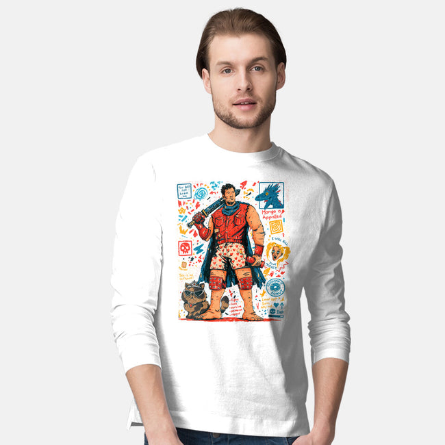 Fight Loot Survive Repeat-Mens-Long Sleeved-Tee-sebasebi