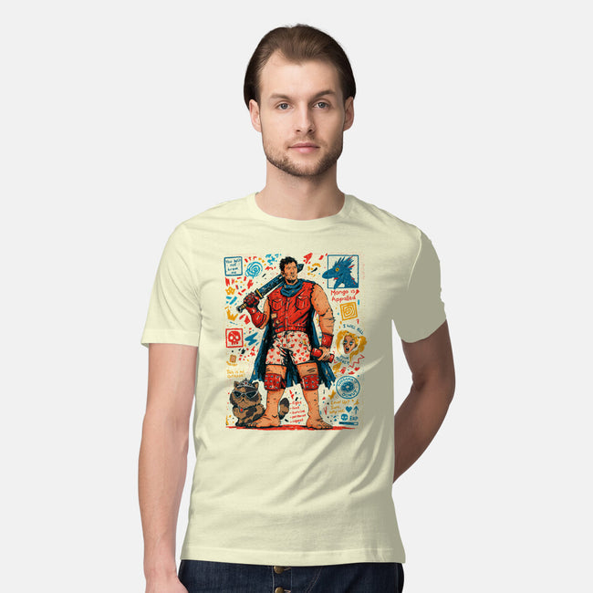 Fight Loot Survive Repeat-Mens-Premium-Tee-sebasebi