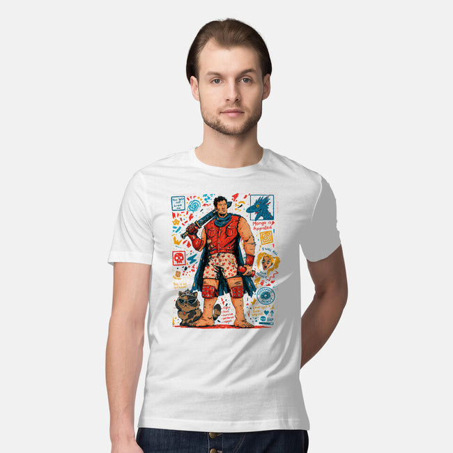 Fight Loot Survive Repeat-Mens-Premium-Tee-sebasebi