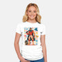 Fight Loot Survive Repeat-Womens-Fitted-Tee-sebasebi