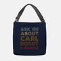 Ask Me About-None-Adjustable Tote-Bag-sebasebi