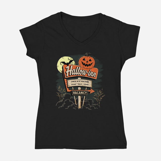 Hallow-Inn-Womens-V-Neck-Tee-sebasebi
