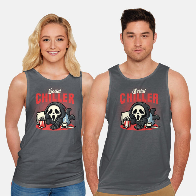 Serial Chiller Horror Movie-Unisex-Basic-Tank-NemiMakeit