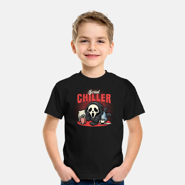 Serial Chiller Horror Movie-Youth-Basic-Tee-NemiMakeit