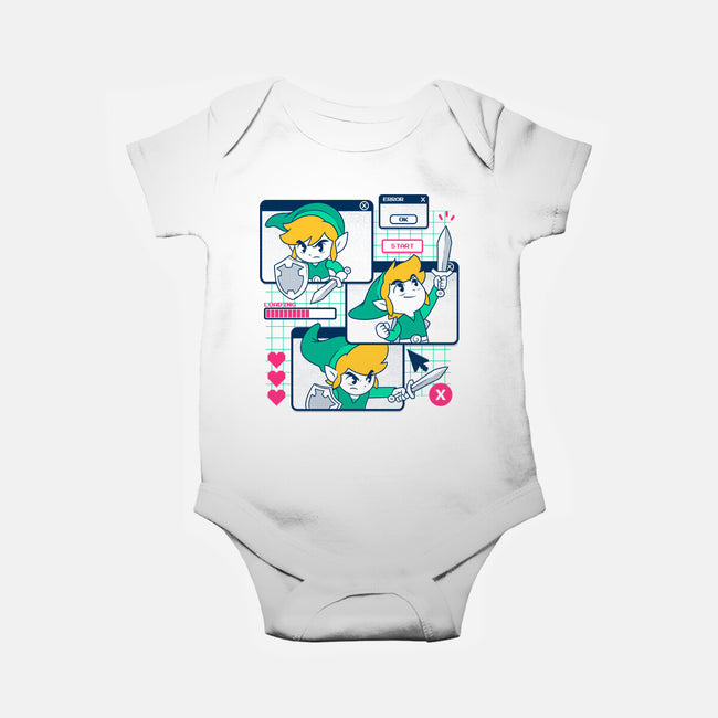 The Legend Loading-Baby-Basic-Onesie-Eoli Studio
