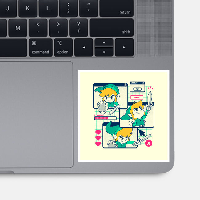The Legend Loading-None-Glossy-Sticker-Eoli Studio