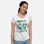 The Legend Loading-Womens-V-Neck-Tee-Eoli Studio