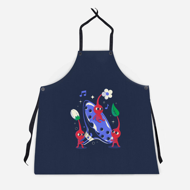 Nature's Treasures-Unisex-Kitchen-Apron-Eoli Studio