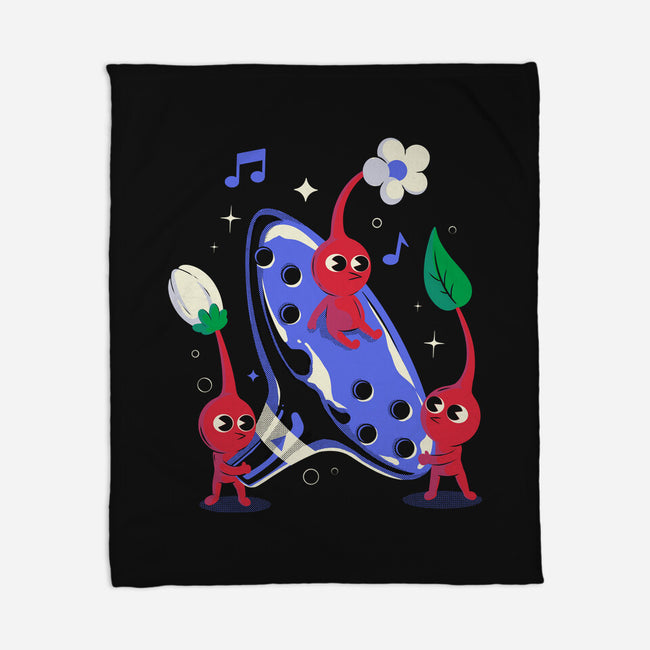 Nature's Treasures-None-Fleece-Blanket-Eoli Studio