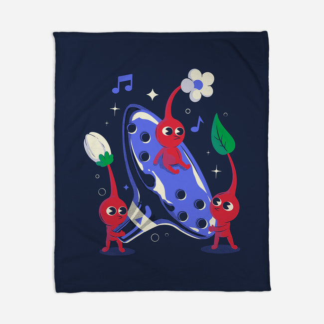 Nature's Treasures-None-Fleece-Blanket-Eoli Studio