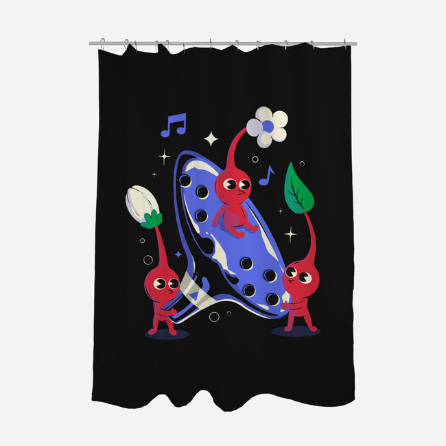 Nature's Treasures-None-Polyester-Shower Curtain-Eoli Studio