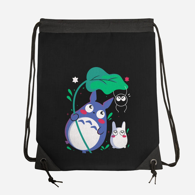 Beings Of Nature-None-Drawstring-Bag-Eoli Studio