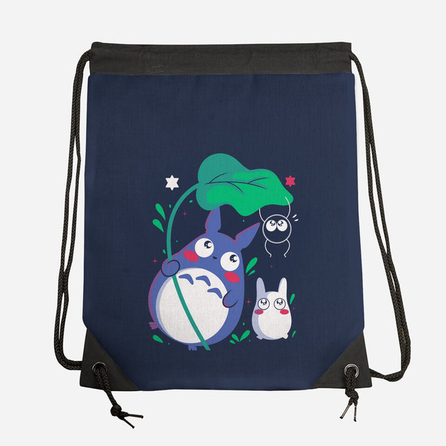 Beings Of Nature-None-Drawstring-Bag-Eoli Studio