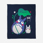 Beings Of Nature-None-Fleece-Blanket-Eoli Studio