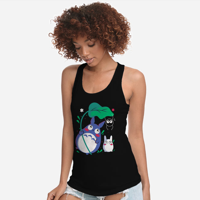 Beings Of Nature-Womens-Racerback-Tank-Eoli Studio