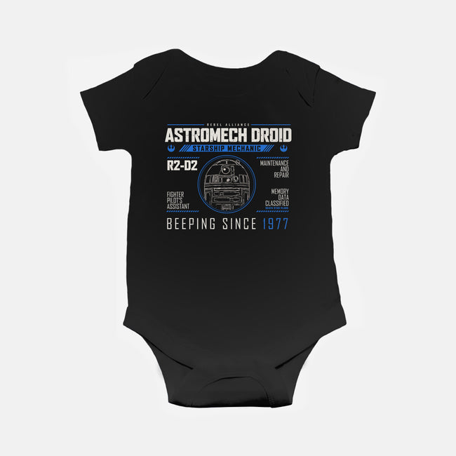 Starship Mechanic-Baby-Basic-Onesie-Melonseta