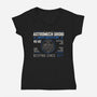 Starship Mechanic-Womens-V-Neck-Tee-Melonseta