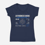 Starship Mechanic-Womens-V-Neck-Tee-Melonseta