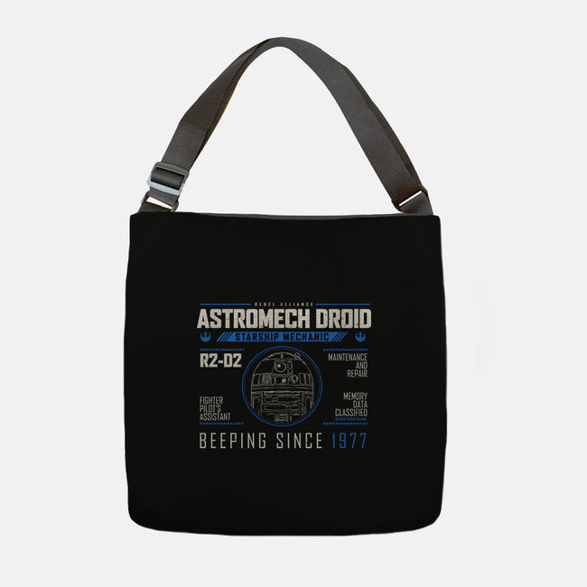 Starship Mechanic-None-Adjustable Tote-Bag-Melonseta