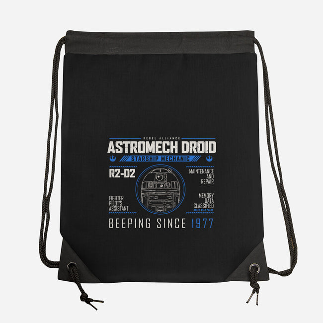Starship Mechanic-None-Drawstring-Bag-Melonseta
