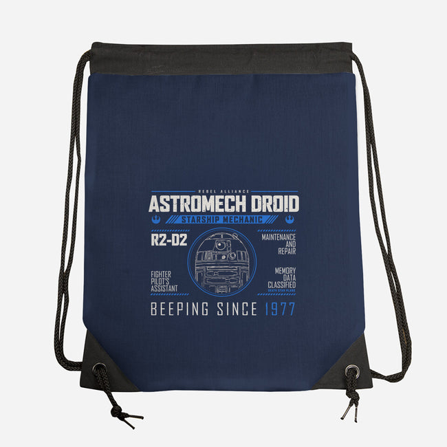 Starship Mechanic-None-Drawstring-Bag-Melonseta