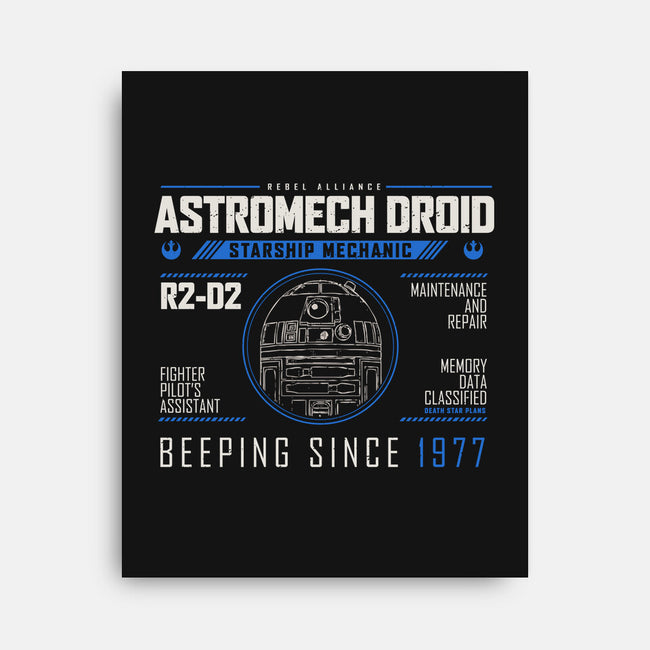 Starship Mechanic-None-Stretched-Canvas-Melonseta