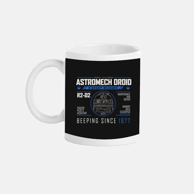 Starship Mechanic-None-Mug-Drinkware-Melonseta