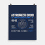 Starship Mechanic-None-Matte-Poster-Melonseta