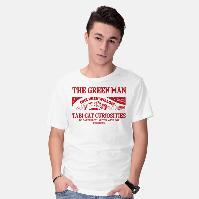 Tabi Cat Curiosities-Mens-Basic-Tee-Melonseta