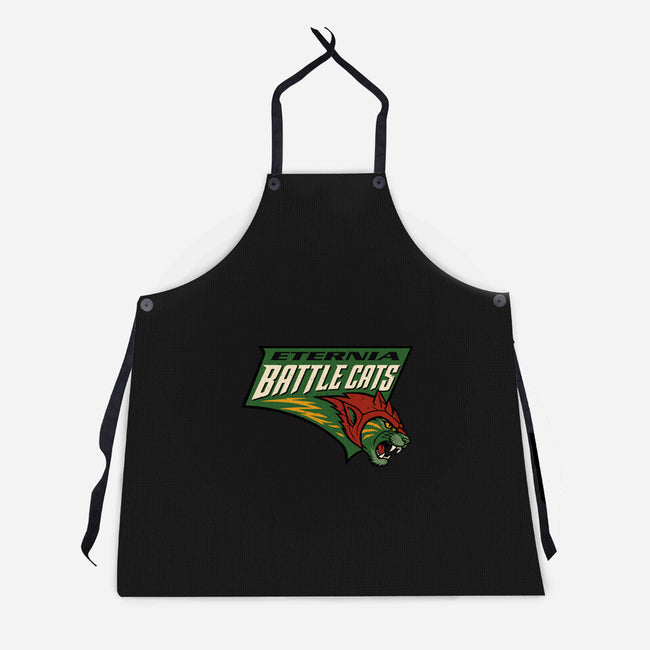 Battle Cats-Unisex-Kitchen-Apron-Melonseta