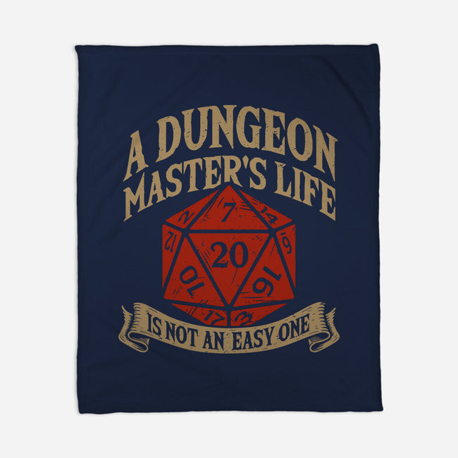 Is Not An Easy One-None-Fleece-Blanket-Melonseta